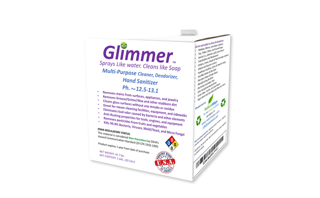 Glimmer Surface Cleaner – Natural, effective cleaning solution and disinfectant