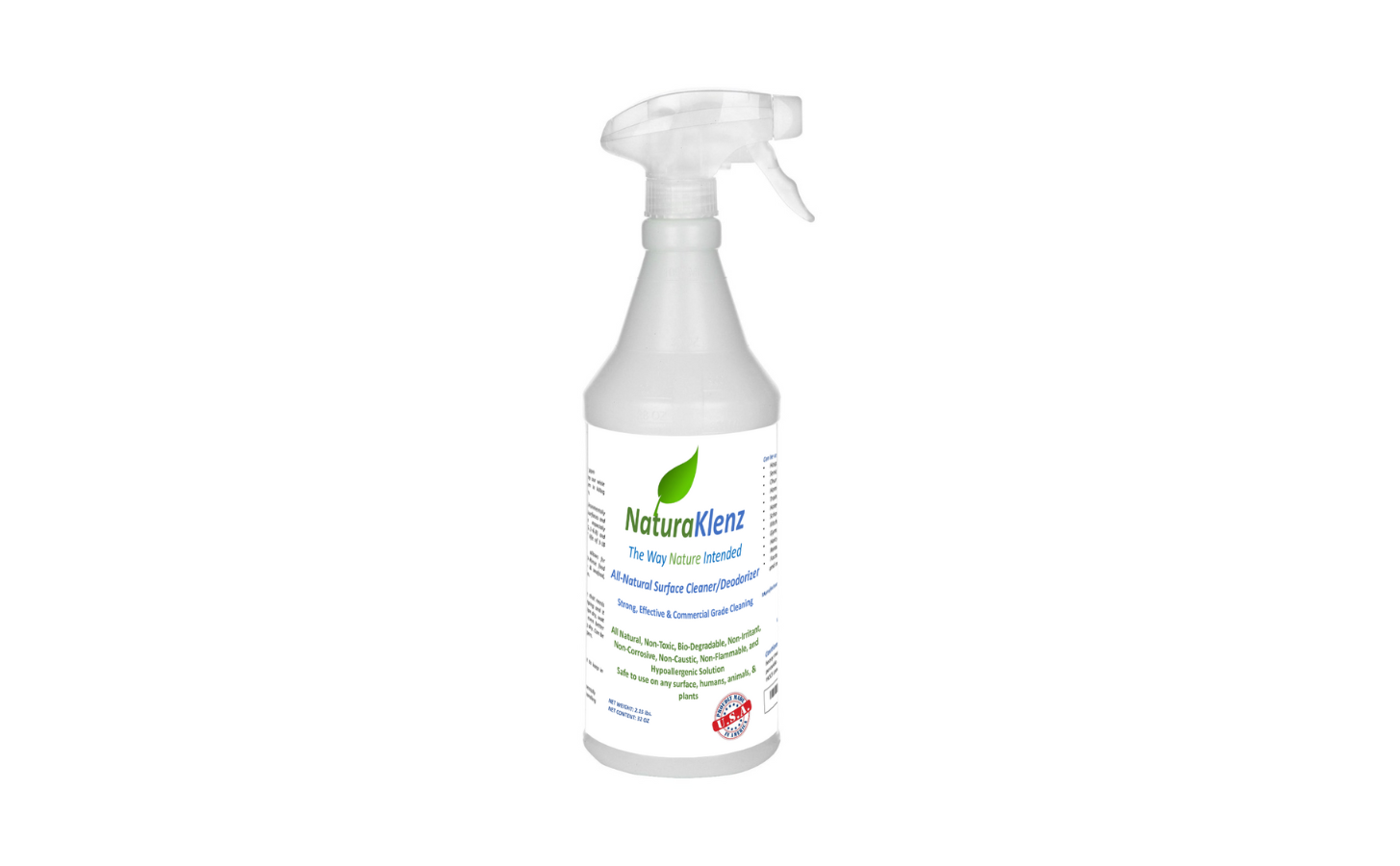 NaturaKlenz Surface Cleaner – Natural disinfectant and all purpose cleaner