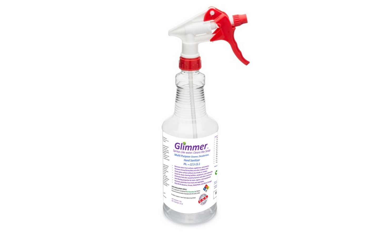 Glimmer Surface Cleaner – Natural, effective cleaning solution and disinfectant