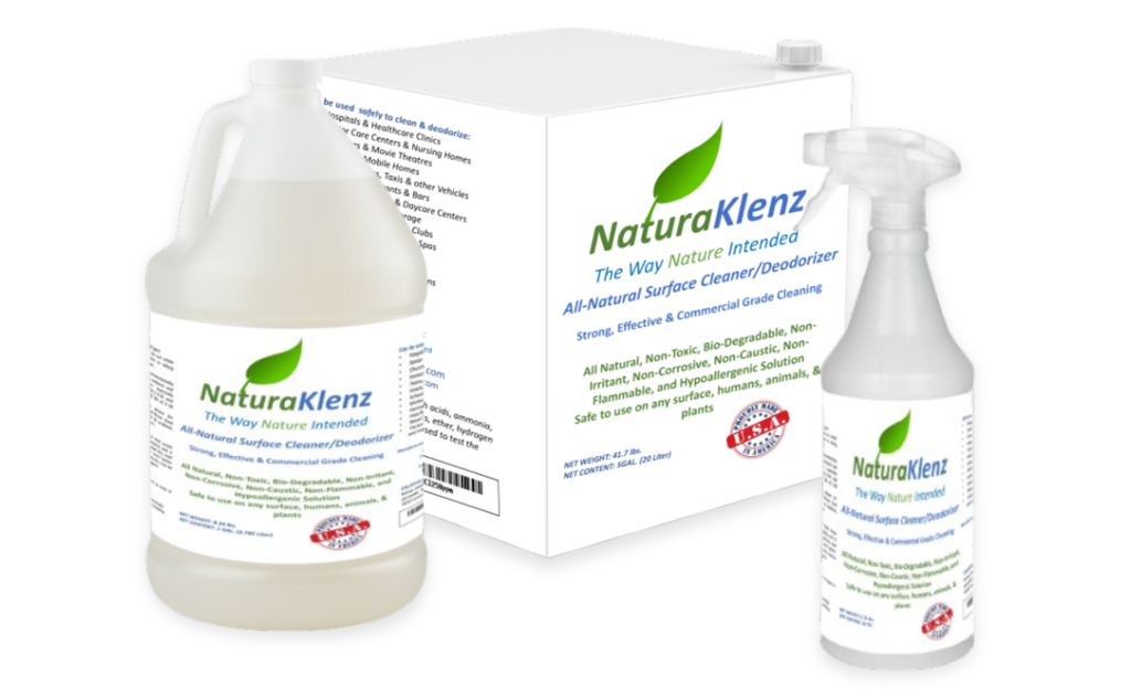 NaturaKlenz Surface Cleaner – Natural disinfectant and all purpose cleaner