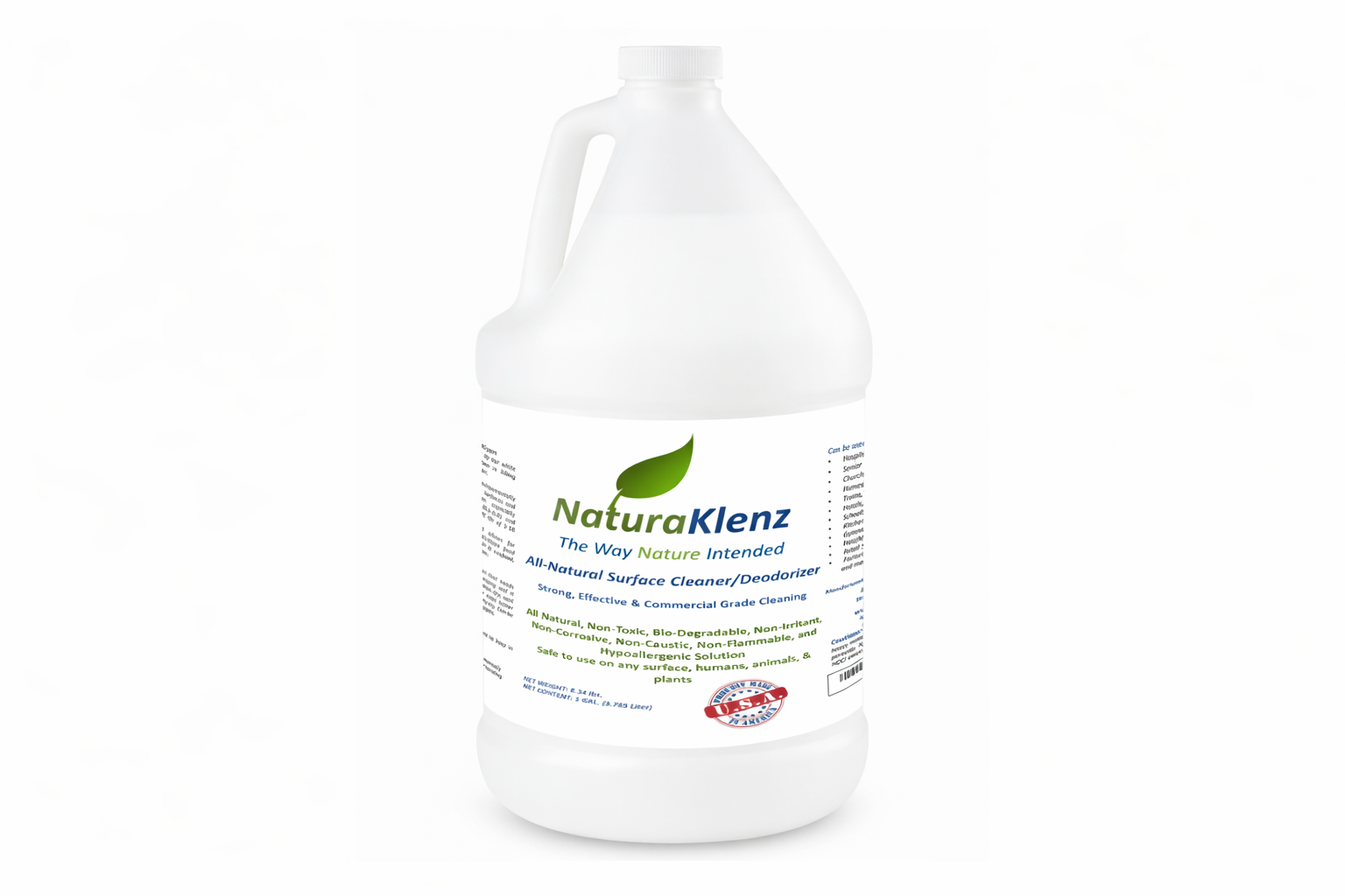 NaturaKlenz Surface Cleaner – Natural disinfectant and all purpose cleaner